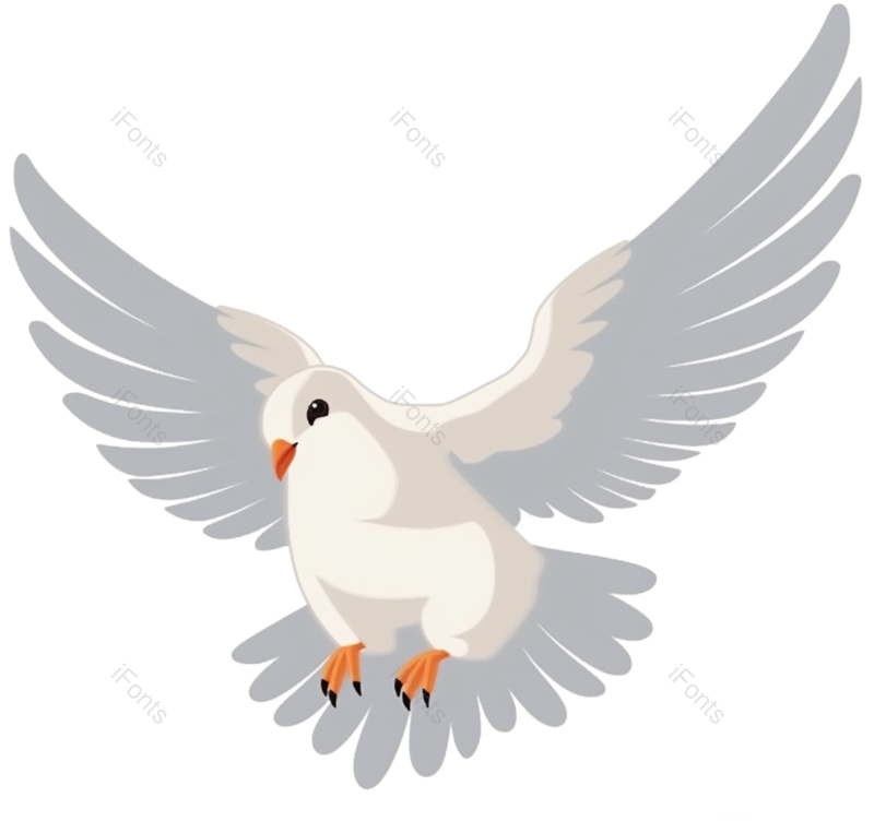 节日图片,元素元素,卡通PNG,鸽子免抠素材